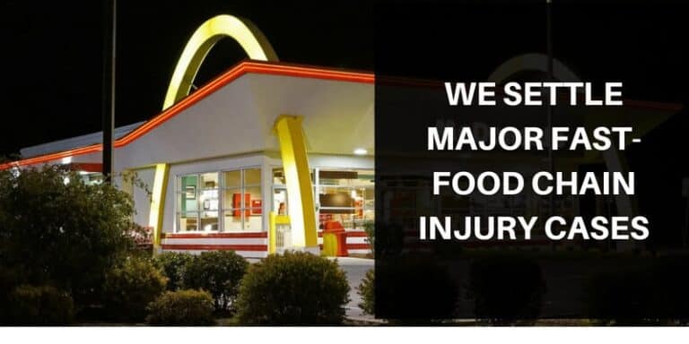 Image of our McDonald's slip and fall lawyers
